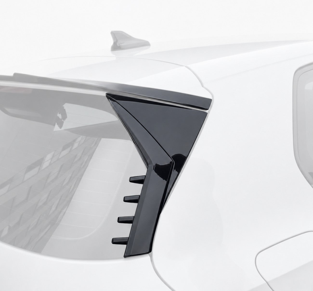 Rear Window Side Spoiler Trim