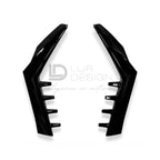 Rear Window Side Spoiler/Wing for Volkswagen Golf MK8/GTI/R-Line - 
with Lur Design branding on a white background