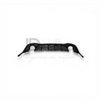 Volkswagen Golf MK8 gti rear diffuser with Lur Design Logo on a white background.