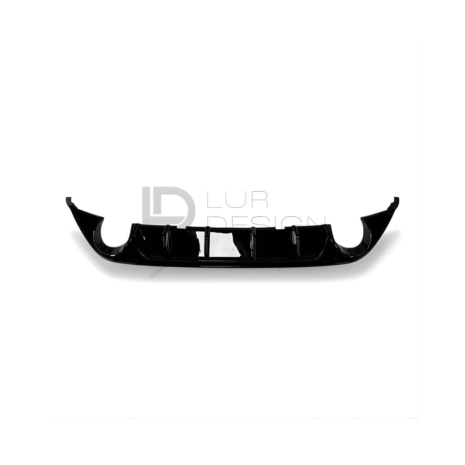 Volkswagen Golf MK7.5 Rear Diffuser For GTI GTD TSI TDI - Lur Design