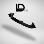 V2 Rear Spoiler for Volkswagen Golf MK8/R-Line - Lur Design