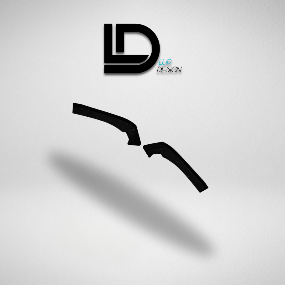 Rear Side Splitters for BMW 3 Series G20 M-Sport  - Lur Design