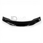 Audi A3 8V with black rear duckbill spoiler lip on a white background, featuring Lur Design branding.
