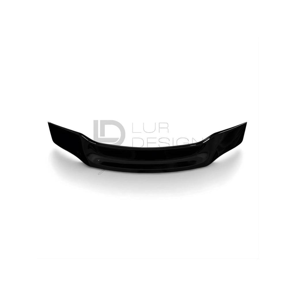 Audi A3 8Y Sedan duckbill spoiler lip on a white background with 'Lur Design' logo.
