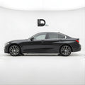 Side view of a  BMW 3 Series G20 Side Skirts for M-Sport on a white background with 'LD' logo.