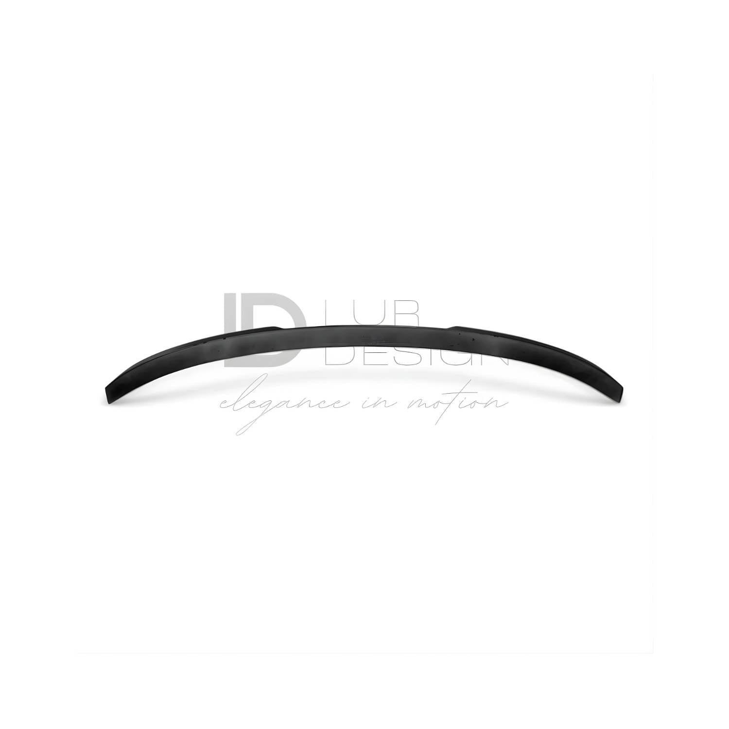 Black BMW_3_Series_G20 rear spoiler on a gray background with 'Lur Design' logo above.