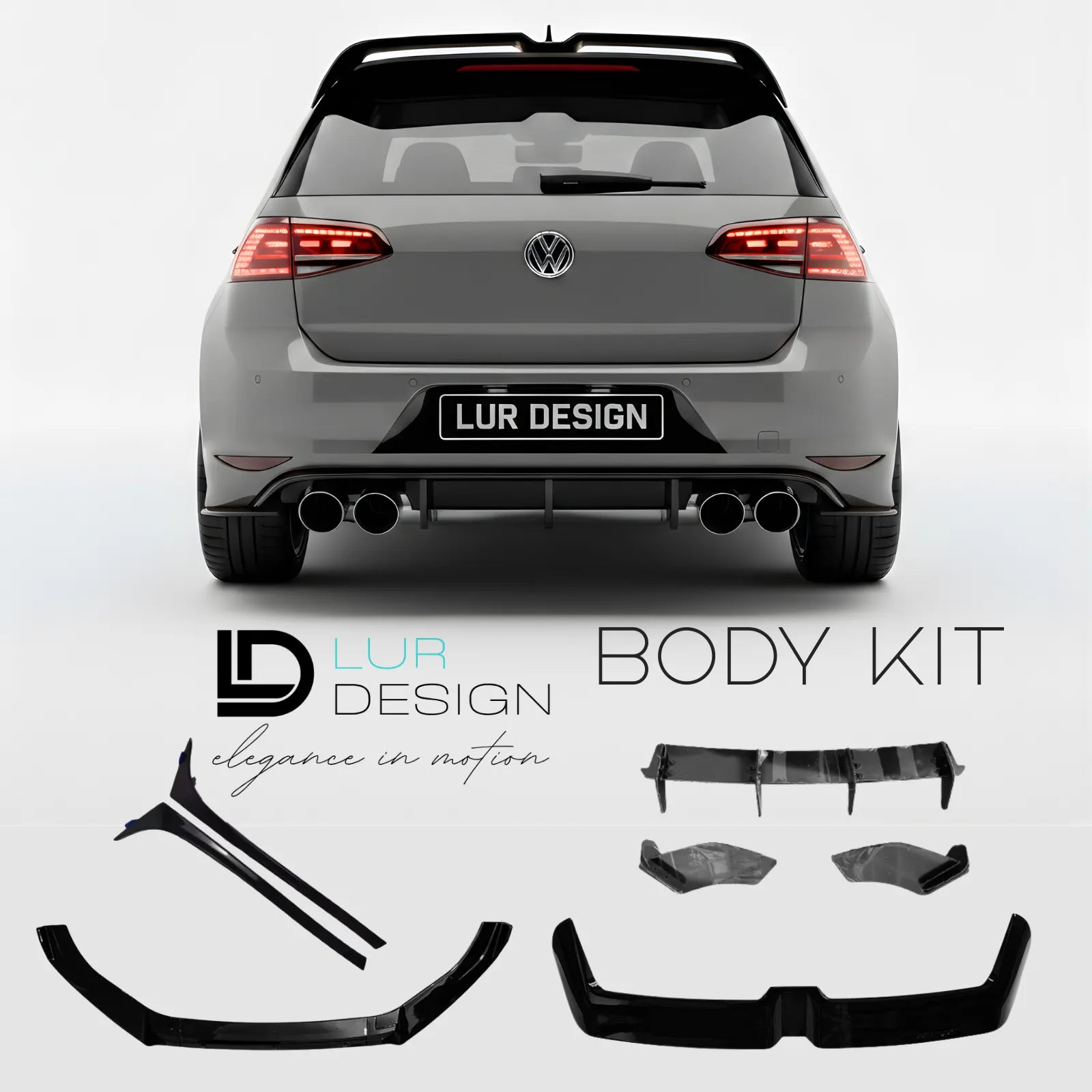 Body Kit V.1 For Volkswagen Golf GTI MK7/7.5