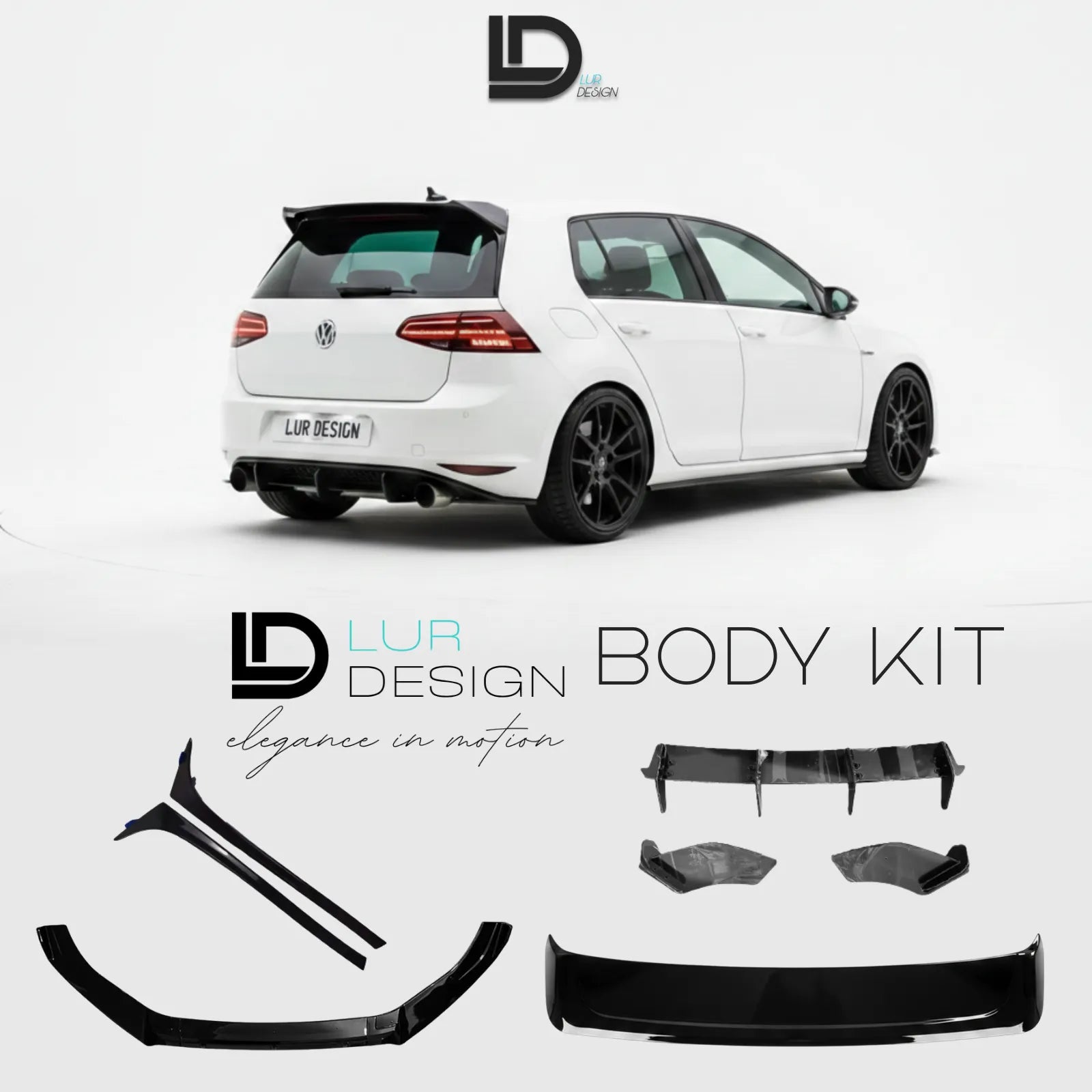 Body Kit V.2 For Volkswagen Golf GTI MK7/7.5