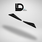 Front Bumper canards for volkswagen Golf 8/GTI/R Line -LUR DESIGN