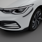 Front Bumper canards for volkswagen Golf 8/GTI/R Line -LUR DESIGN