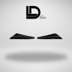 Front Bumper canards for volkswagen Golf 8/GTI/R Line -LUR DESIGN