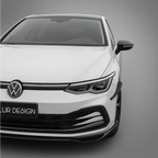 Front Bumper canards for volkswagen Golf 8/GTI/R Line -LUR DESIGN