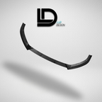 Car bumper Front lip on a gray background with 'LD Lur Design' logo above.