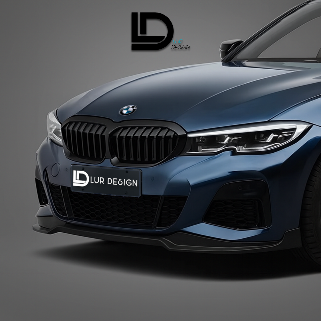 Front Splitter / Lip for BMW 3 Series G20 M-Sport- Lur Design