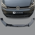 Car Front Lip with Volkswagen logo and 'LUR DESIGN' branding on a gray background