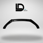 Front Lip for VW Golf R MK7 / MK7.5 - Lur Design
Black car bumper on a gray background with 'LD Lur Design' logo above.