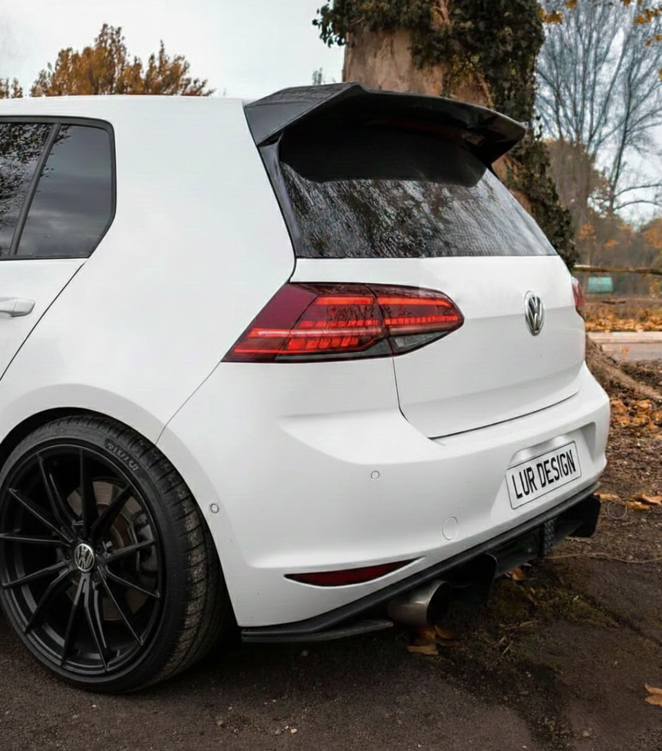 Volkwagen Golf 7/7.5  V2 Rear Spoiler GTI/R/GTD/GTE/R LINE | Lur Design