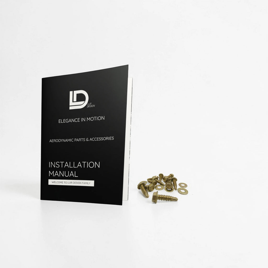 Lur Design Installation manual with bolts