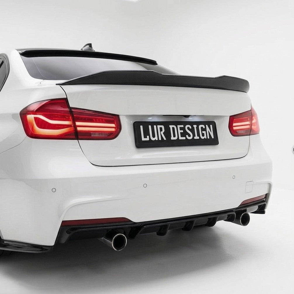 REAR SPOILER AND DIFFUSER FOR BMW F30