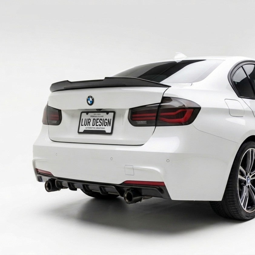 REAR SPOILER AND DIFFUSER FOR BMW F30