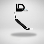 Rear Diffuser Bumper Lip For Volkswagen Golf MK7  with Lur Design logo on a gray background