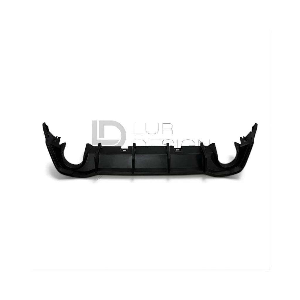 Rear Diffuser  for Volkswagen Golf 8 
on a white background with 'LD Lur Design' logo.