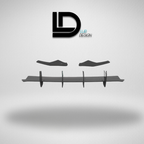 Rear Diffuser for Volkswagen Golf 8 GTI