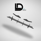 Rear Diffuser for Volkswagen Golf 8 GTI