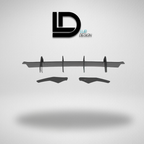 Rear Diffuser for Volkswagen Golf 8 GTI 