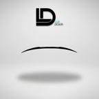  'Lur Design' branding on a gray background with Duckbill Spoiler Lip