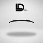 Duckbill Spoiler Lip for BMW Series 5 G30 - Lur Design
Black car spoiler on a gray background with 'Lur Design' logo.