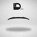 Duckbill Spoiler Lip for BMW Series 5 G30 - Lur Design
Black car spoiler on a gray background with 'Lur Design' logo above.