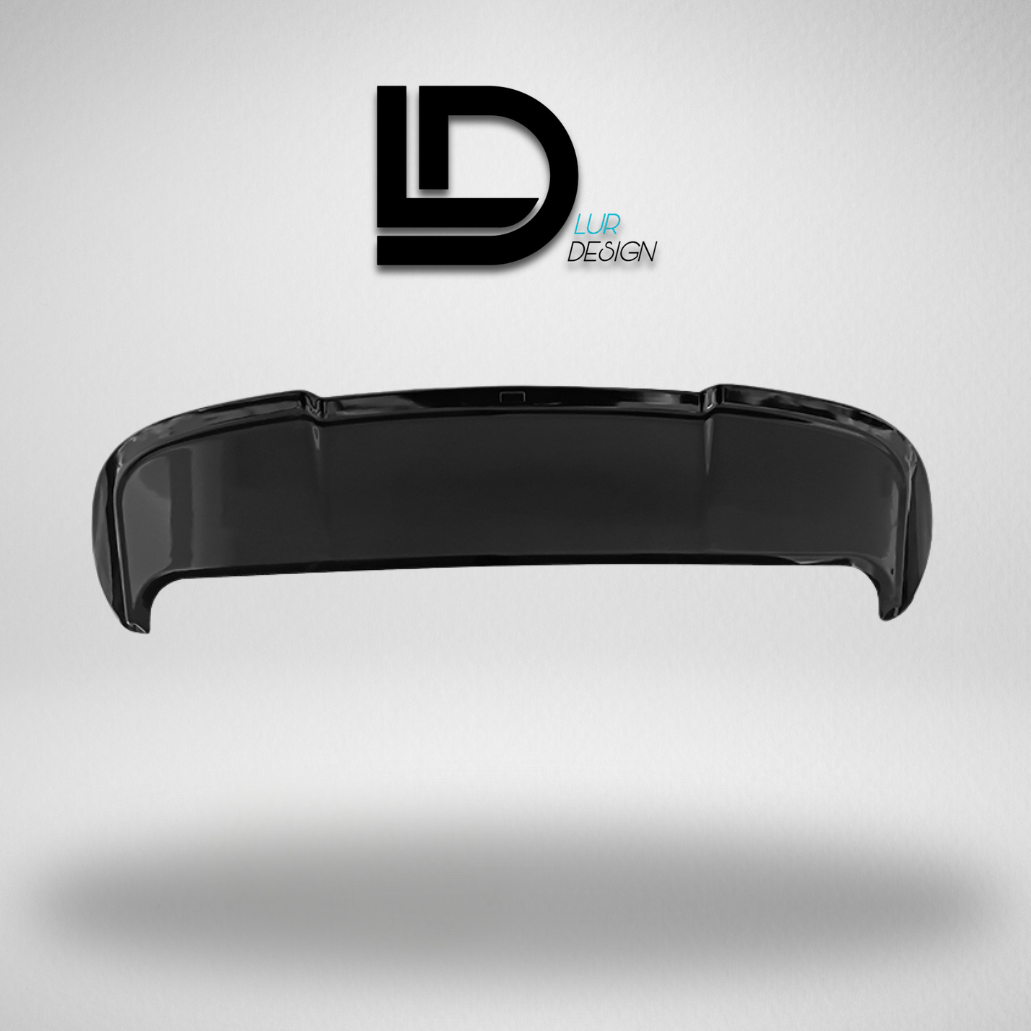Rear Spoiler for Audi A3 8V Sportback - LUR DESIGN
Black car spoiler on a gray background with 'Lur Design' logo.
