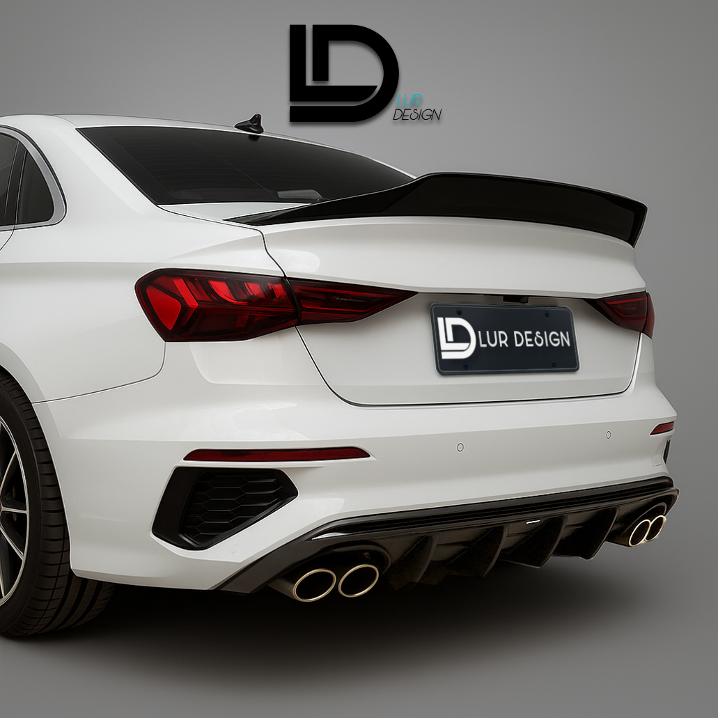 Rear Diffuser for Audi A3/S3 8Y Sedan