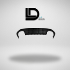 Rear Diffuser for Audi A3/S3 8Y Sedan with Lur Design Logo