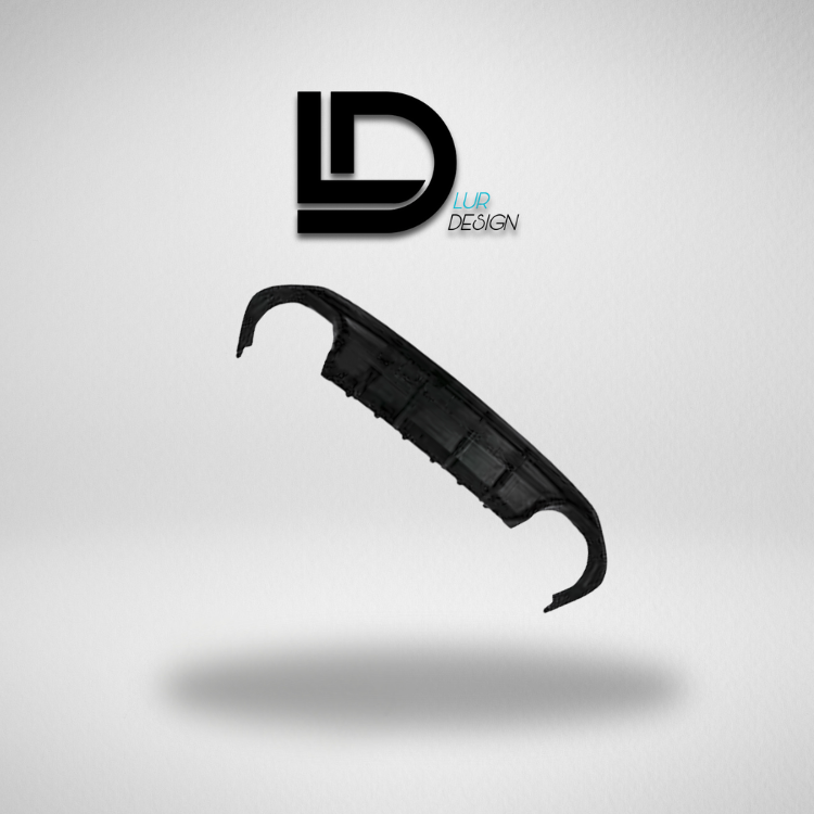 Rear Diffuser for Audi A3/S3 8Y Sedan with Lur Design Logo
