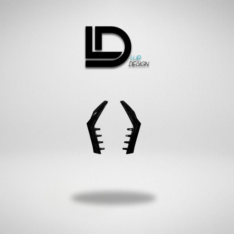 Rear Window Side Spoiler/Wing for Volkswagen Golf MK8/GTI/R-Line - LUR DESIGN