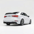 Audi A3 S3 RS3 8V Duckbill Spoiler Lip V.2 for Saloon - Lur Design