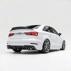 Audi A3 S3 RS3 8V Duckbill Spoiler Lip V.2 for Saloon - Lur Design