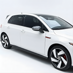 Side Skirts for Volkswagen Golf 8 GTI with lur deign logo