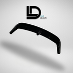 V1 Rear Spoiler Volkswagen GTI MK8
Black car bumper on a gray background with 'Lur Design' logo.