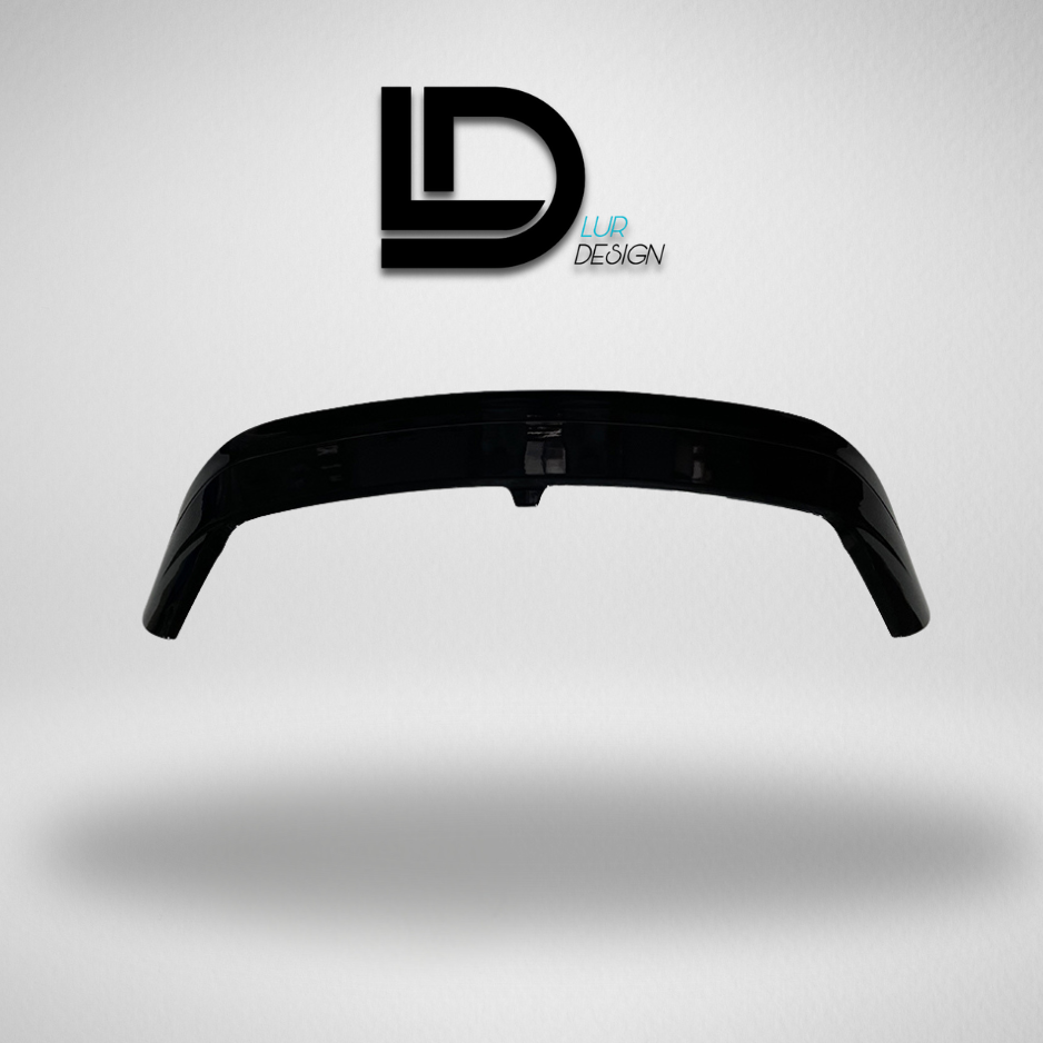 Black car spoiler with 'Lur Design' logo on a gray background
Lur V1 Rear Spoiler Volkswagen GTI MK8