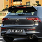Volkswagen Golf MK8 V2 Rear Spoiler R/GTI/GTE/R-Line/GTD | Lur Design