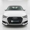 Car bumper  audi a3 s3 8v Front lip on a White background 