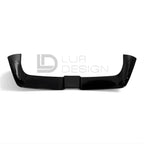  rear spoiler for audi a3 8y sportback on white background with lur design logo