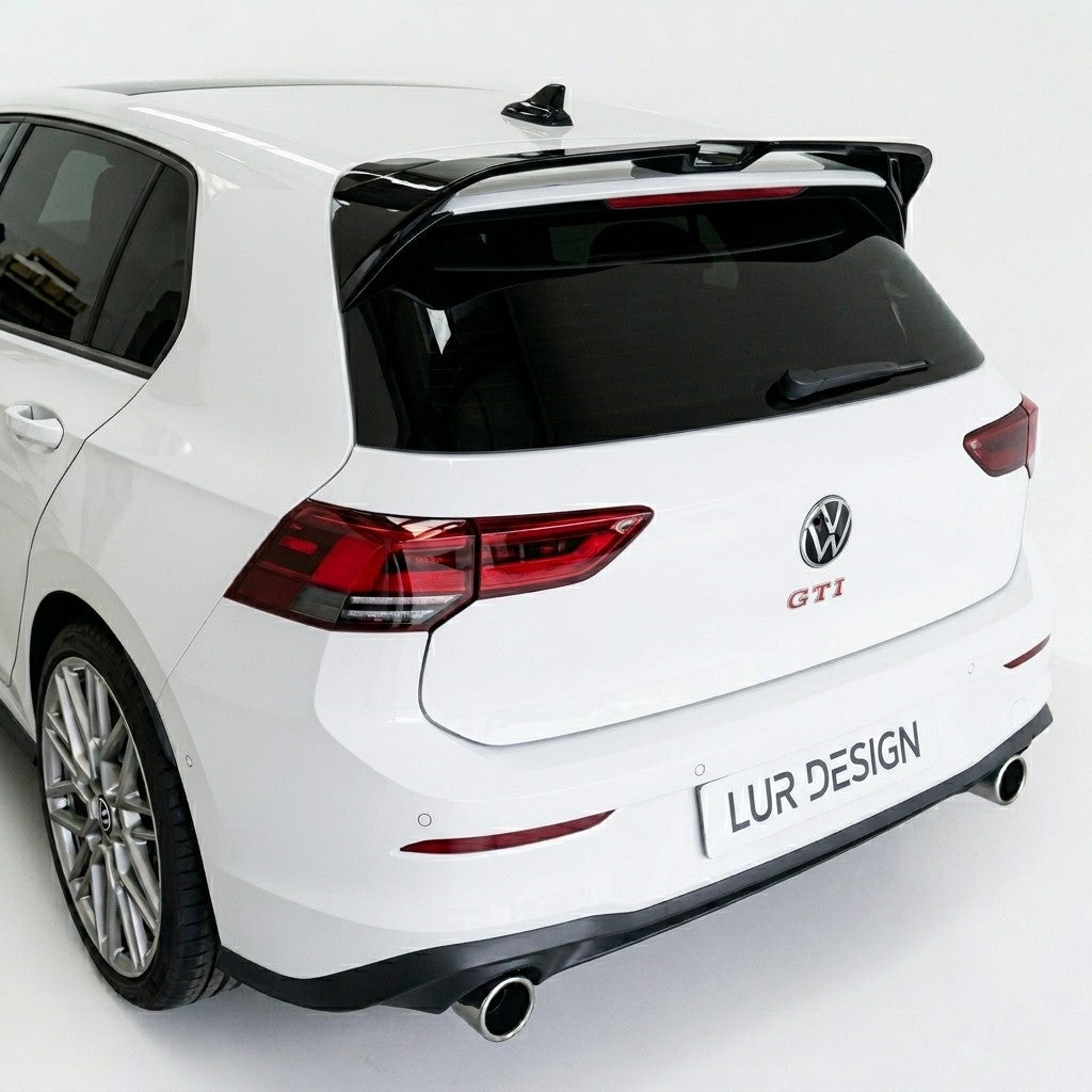 Volkswagen Golf MK8 V2 Spoiler Posteriore R/GTI/GTE/R-Line/GTD | Lur Design