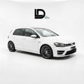 vw_golf_mk7_with side skirts with white background and Lur Design logo